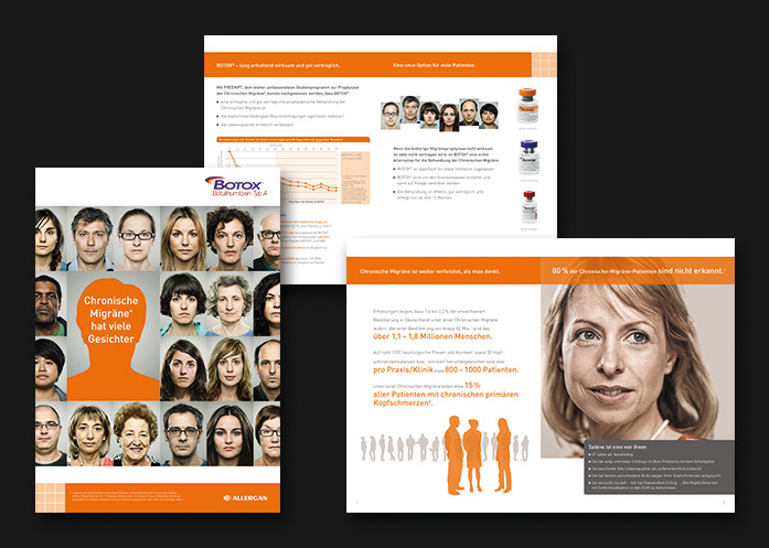 3We Portfolio Print: Folder patientenfokussiertes Gespräch