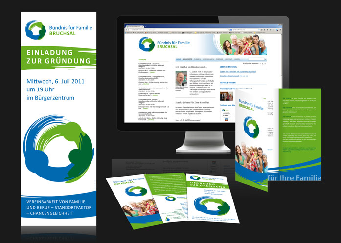 3We Portfolio: Buendnis-Familie Kampagne