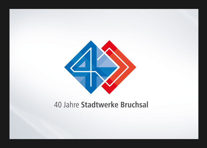 Logo 40 Jahre Stadtwerke