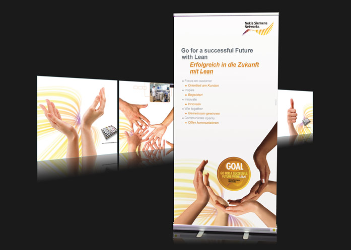 3We Porfolio: Nokia-Siemens Lean Management Kampagne