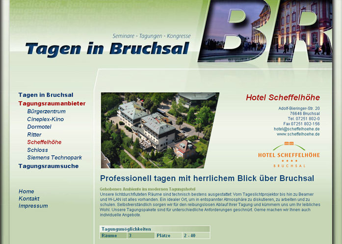 3We Portfolio Web: Tagen in Bruchsal 1