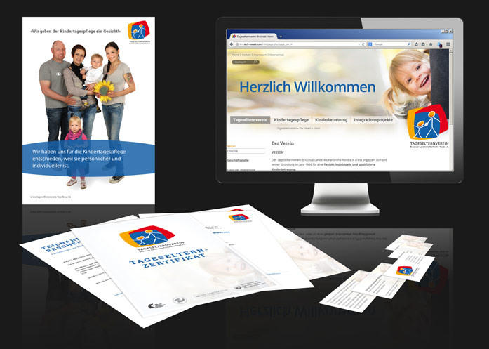 3We Portfolio: Tageselternverein Bruchsal Kampagne