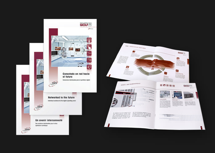 3We Portfolio Print: Wolf Core Broschüre