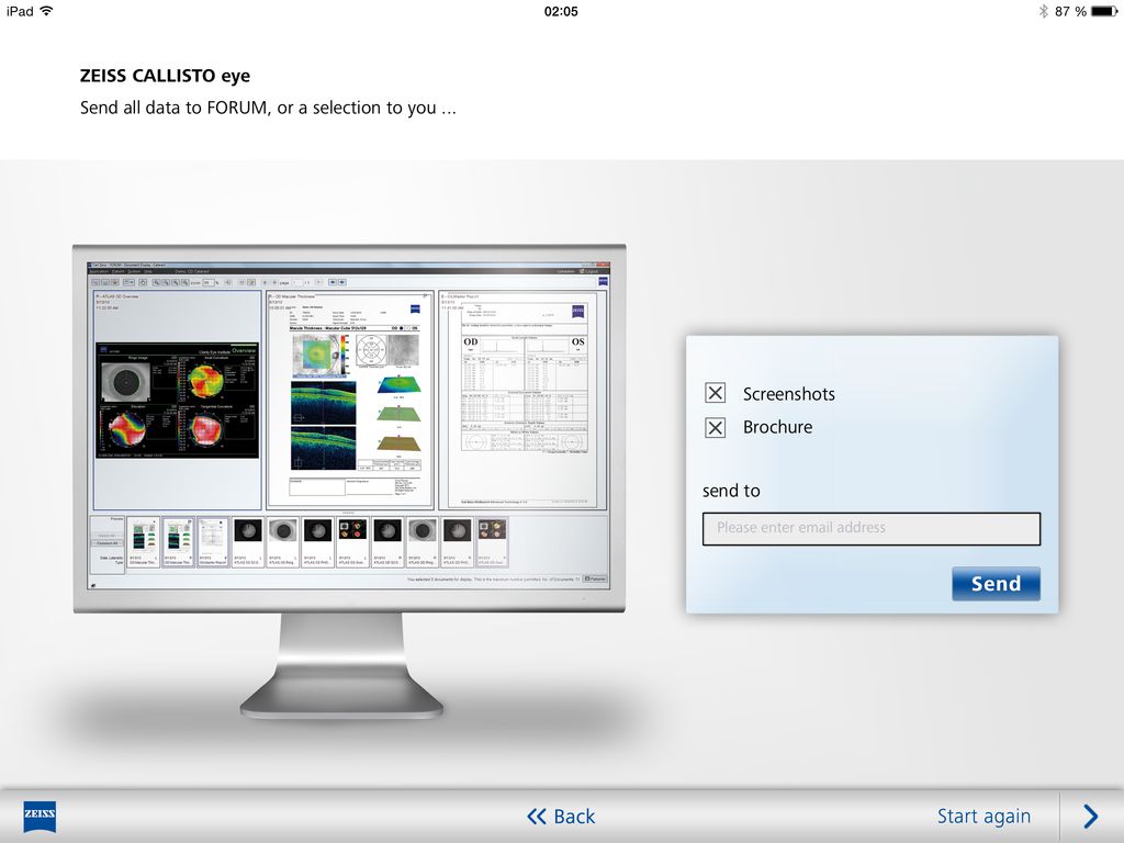 ZEISS Callistool App Screenshot 1